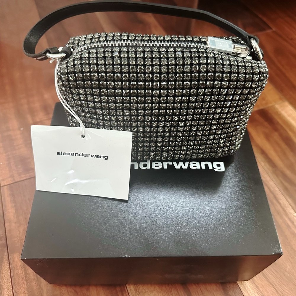 Alexander Wang Black Heiress Bag